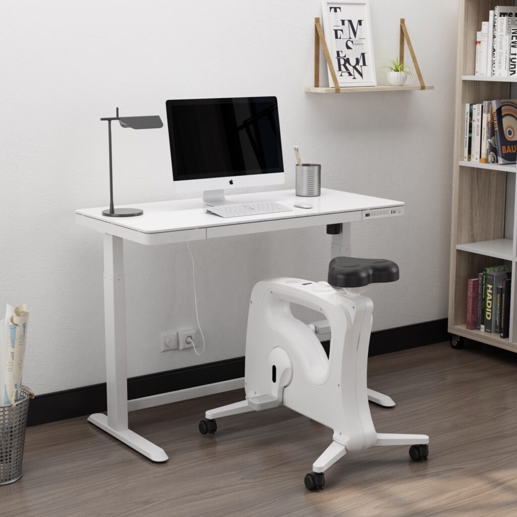 station de travail vélo bureau