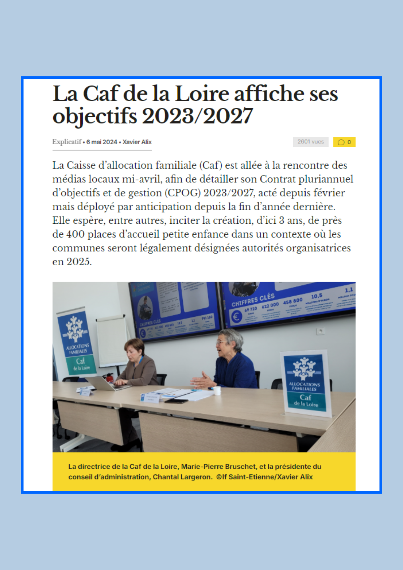 Conférence de presse article IF St-Etienne